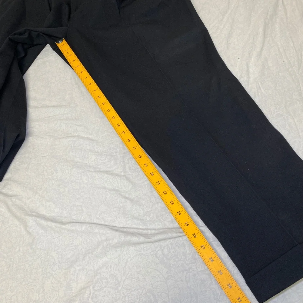 Dockers Pleated Loose Fit No Wrinkle Khaki Pants Black 42x32 NWT